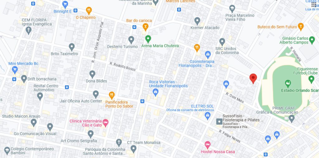 imagem google maps - localização edificio premiatto